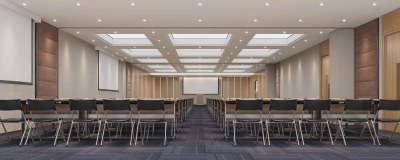 新中式会议室3D模型下载